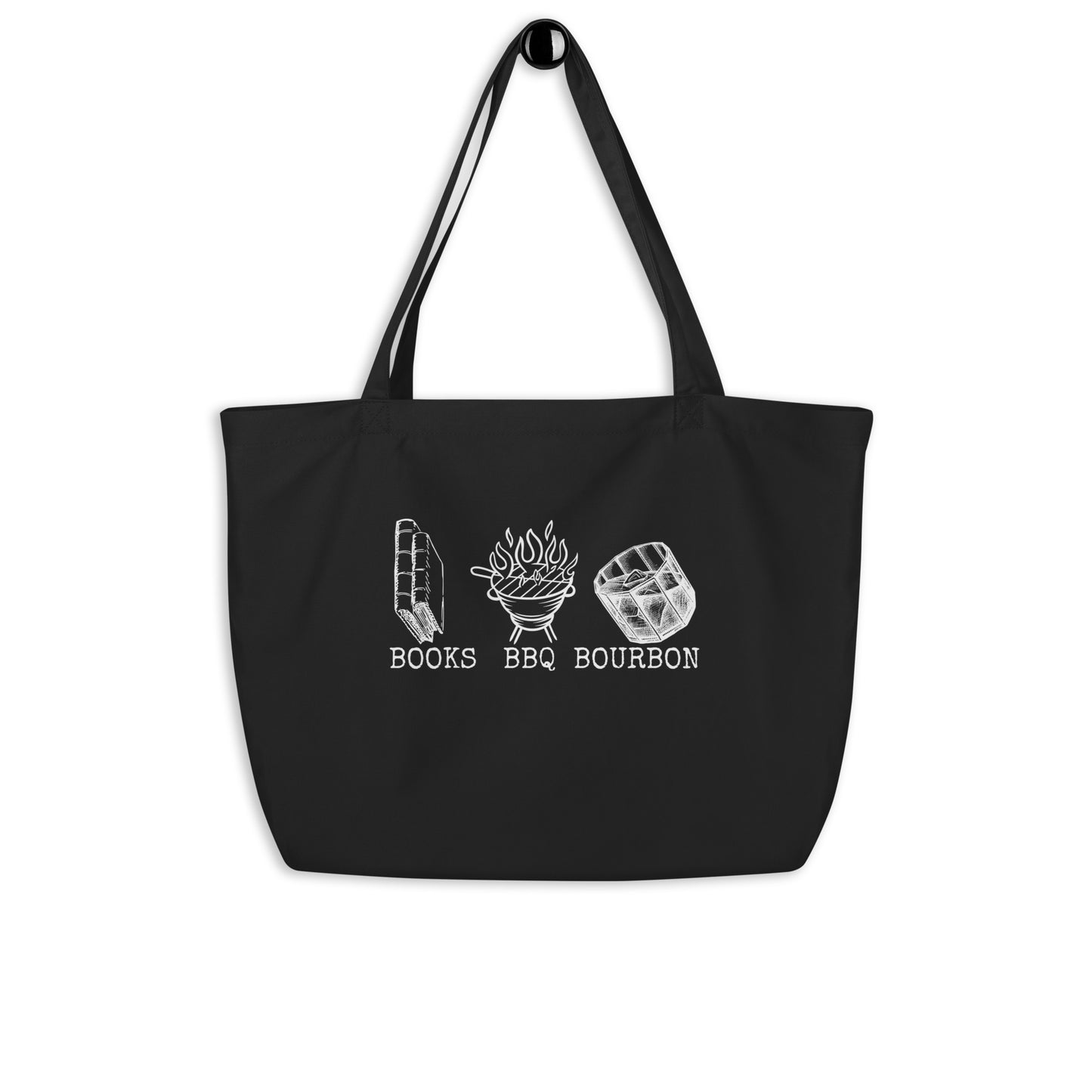 Books BBQ Bourbon Tote Bag